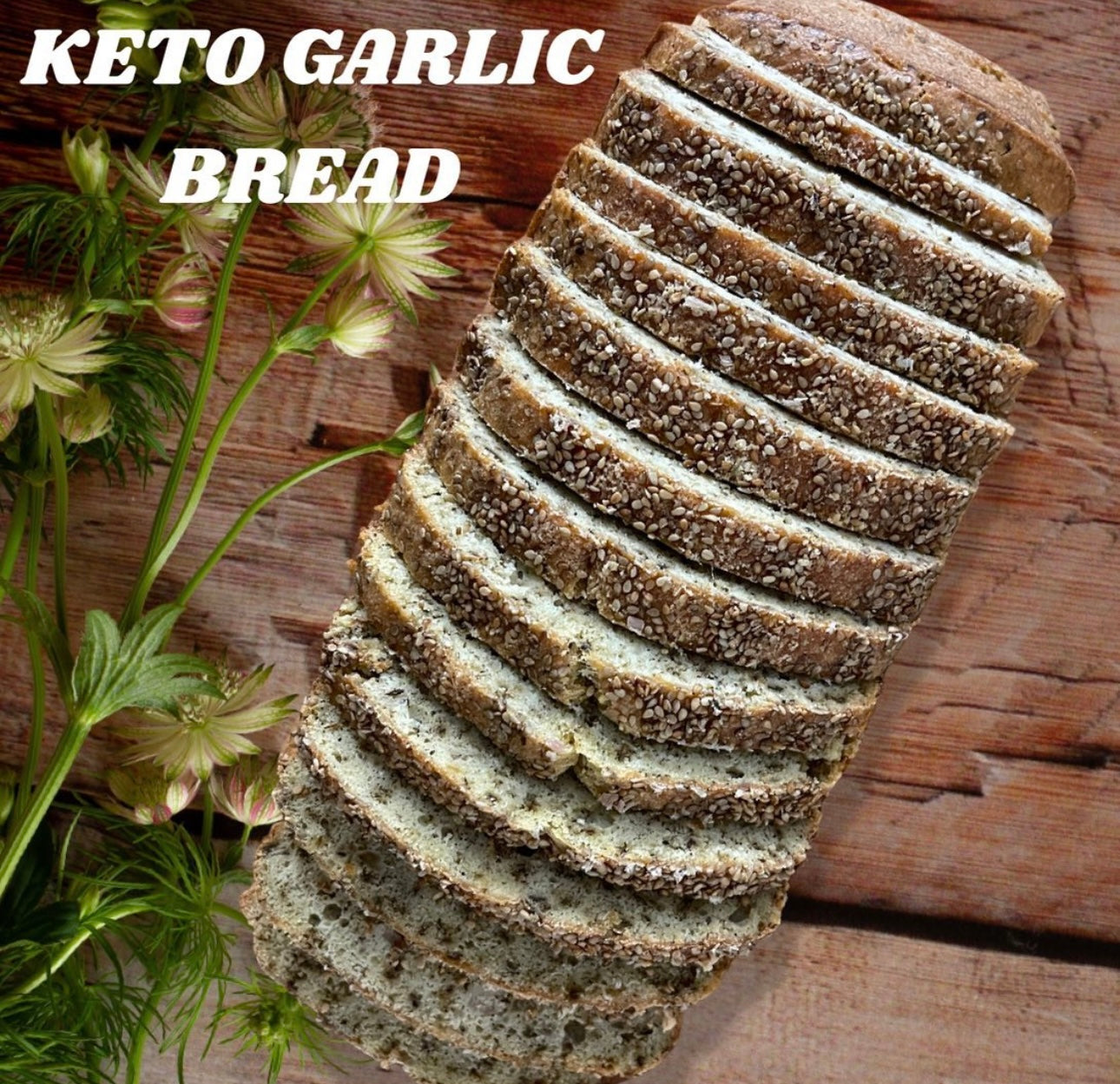 PAN KETO DE ESPECIAS (AJO, OREGANO Y SAL HIMALAYA )